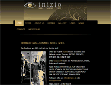 Tablet Screenshot of inizio.at